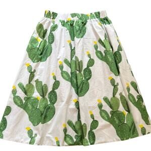 Katie Kime Palm Dessert Cactus Skirt - Women's - Size XS